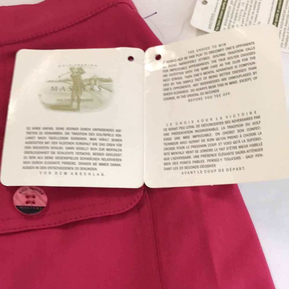 Women’s NWT MASTER’S GOLF Skort Sz 10. ALASKA SPORT DRESS - Picture 10 of 15